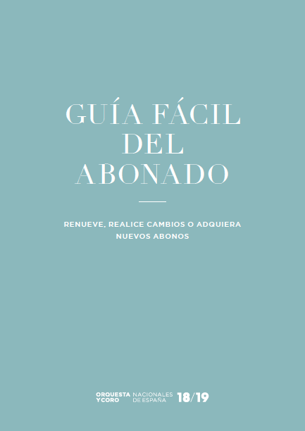 Guía Fácil del Abonado 18/19