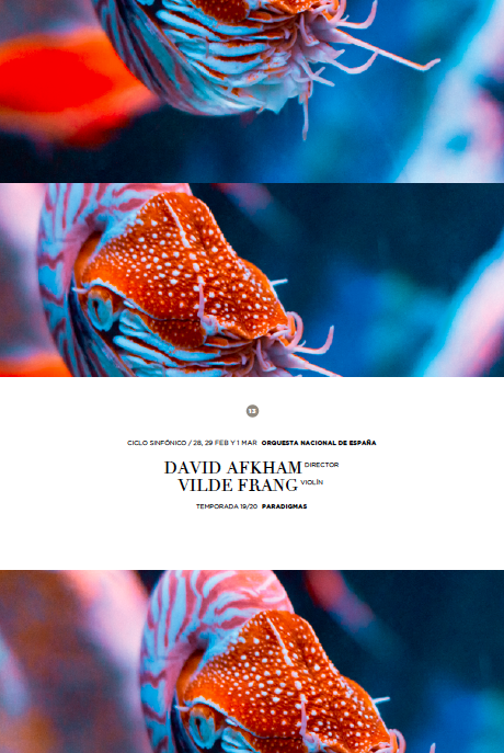 Sinfónico 13 Programa de mano